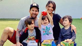 Antonela Roccuzzo compartió un saludo especial a Lionel Messi por el Día del Padre | VIDEO