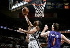 NBA: San Antonio Spurs volvió a la victoria ante los Phoenix Suns