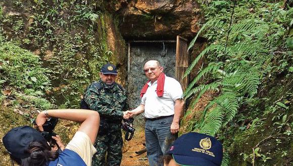 Clausuran túneles de mineros ilegales en frontera de Cenepa