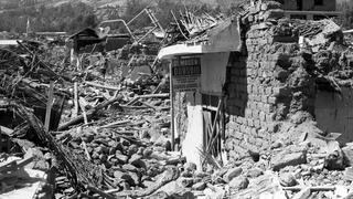 Destrucción por el terremoto de 1970