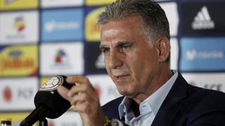 Carlos Queiroz: "No va a ser fácil elegir al equipo titular para la Copa América"
