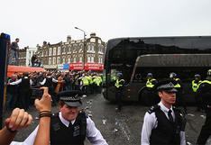 Manchester United: bus es apedreado en la previa del partido ante el West Ham 