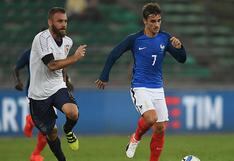 Francia venció 3-1 a Italia en Bari, por amistoso previo a Eliminatorias