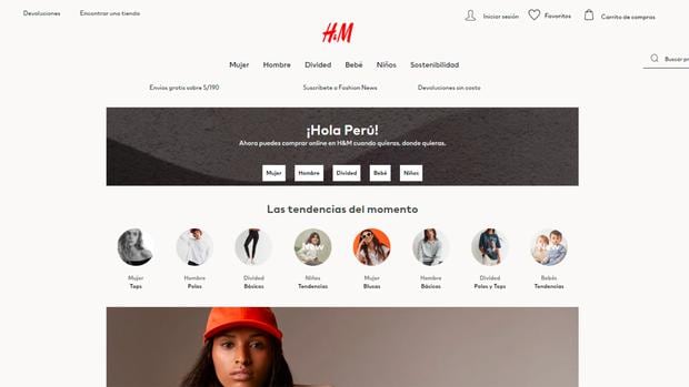 H&M | H&M abre su tienda online en el Perú: todo lo que sabemos al respecto | Tienda | Moda | Ropa | Perú | VIU EL COMERCIO PERÚ