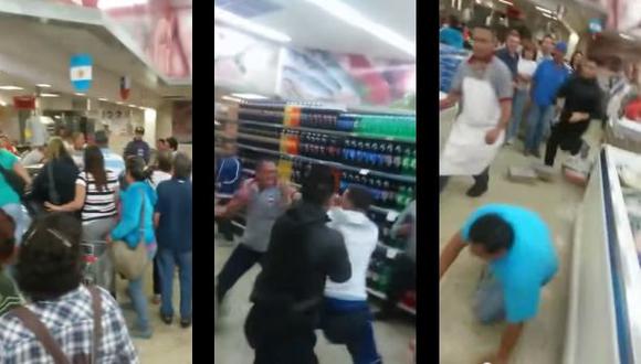 YouTube: en Venezuela se agarran a golpes por comprar carne