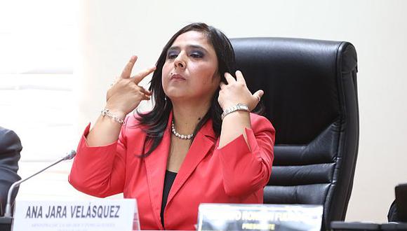 Ana Jara negó reglaje a opositores políticos del Gobierno