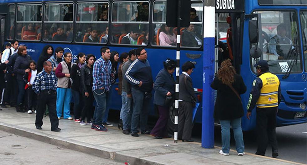 Siguen los problemas internos en el Corredor Azul. (Foto: Agencia Andina)