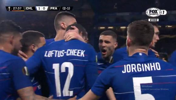 Loftus-Cheek fue el protagonista del 1-0 en el Chelsea vs. Eintracht Frankfurt por las semifinales de la Europa League (Video: YouTube)