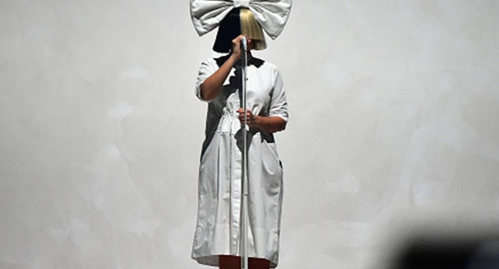 Sia se luce sin maquillaje. (Foto: Getty Images)