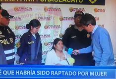 Chaclacayo: Apareció el bebe que fue raptado por mujer en Huaycán