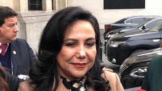 Gloria Montenegro afirma que renuncia de Jorge Meléndez no desestabiliza al Gabinete