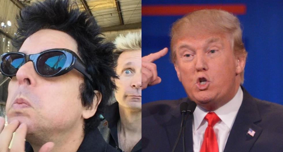 Billie Joe Armstrong de Green Day critica a Donald Trump. (Foto: Getty Images/Instagram)