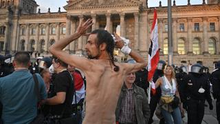 Estupor en Alemania por intento de “toma” del Reichstag por ultraderechistas que se oponen a las mascarillas