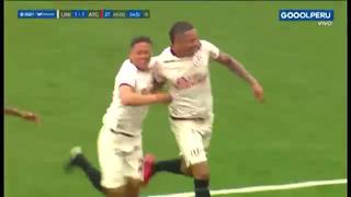Universitario vs. Atlético Grau: Donald Millán canjeó penal por gol para la remontada crema | VIDEO
