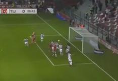 Toluca vs. Tijuana: Adrián Mora anotó el 1-0 para los 'Diablos Rojos' con este cabezazo | VIDEO