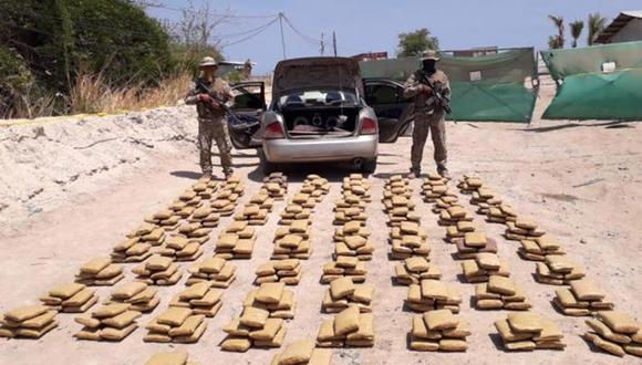Hallaron cocaína y un laboratorio equipado para su elaboración en localidad colombiana, fronteriza con Venezuela. (Foto: Facebook Policía Nacional de los Colombianos)