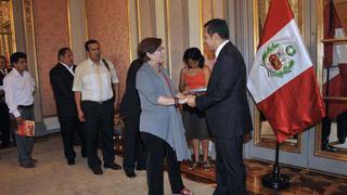Humala recibió a 160 alcaldes en Palacio: "Las oportunidades no caen del cielo"