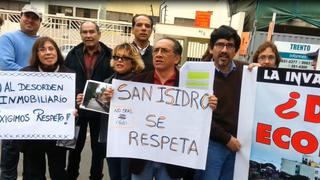 San Isidro: vecinos exigen anulación de permisos de construcción que da Magdalena