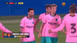 El doblete de Lionel Messi para el 3-1 de Barcelona ante Girona por amistoso | VIDEO