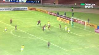 Carlos Cáceda evitó el gol de ‘chalaca’ de Rinaldi en el Melgar vs. Cienciano | VIDEO