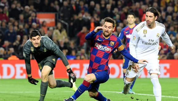 Lionel Messi no anota en los Barcelona vs. Real Madrid desde la temporada 2017/2018.  (Foto: AFP)