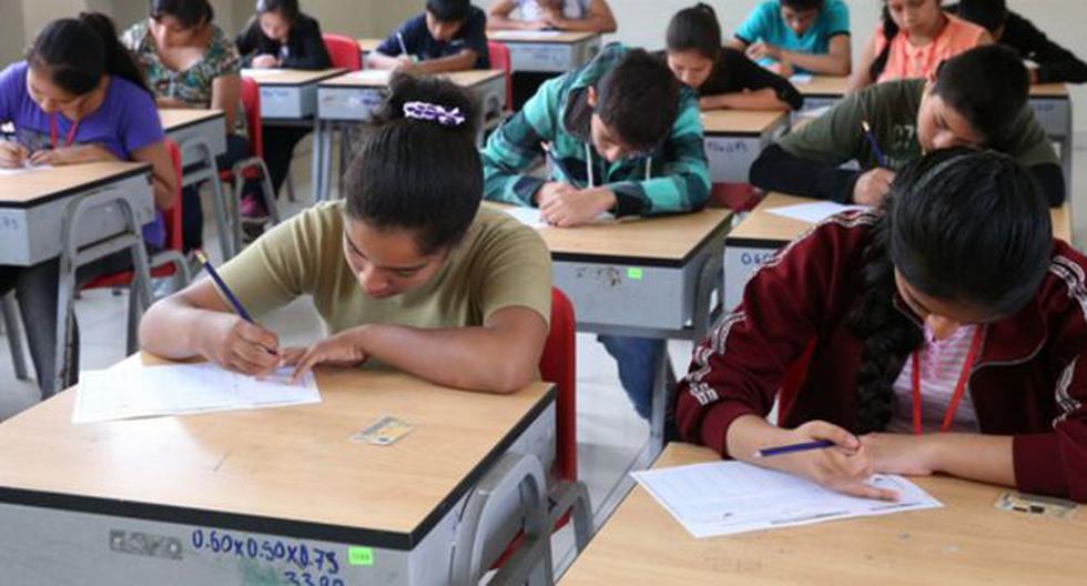 La convocatoria para estudiantes está dirigida a jóvenes que el 2015 han ocupado uno de los 3 primeros puestos en segundo de secundaria. (Foto: Andina)