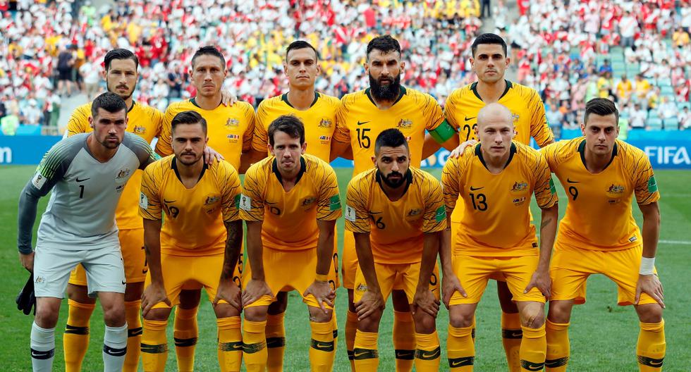 Selección de Australia en el Mundial Rusia 2018 | Foto: EFE