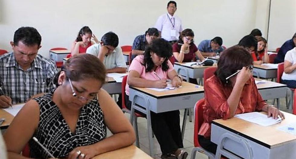 Más de 270 mil docentes participaron de la última fecha del examen del 2022 para ingresar a la Carrera Pública Magisterial. (Foto: Andina)