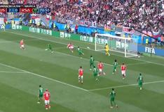 Rusia vs. Arabia Saudita: Dzyuba solo necesitó 88 segundos para anotar | VIDEO