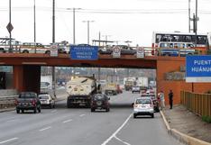 Lima: vía de Evitamiento será cerrada parcialmente por obras