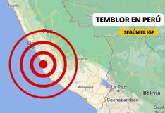 Reportes de temblor en el Perú: dónde fue, a qué hora y más detalles del IGP
