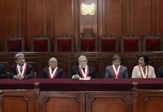 Tribunal Constitucional: pleno elegirá al nuevo presidente el 2 de diciembre