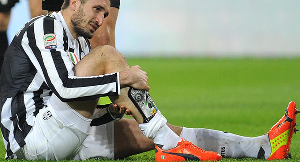 Giorgio Chiellini no jugará el partido más importante de la temporada para la Juventus. (Foto: Getty Images)