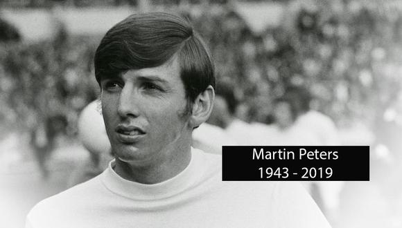 Murió Martin Peters, autor del segundo gol inglés en final del Mundial 1966 disputada en el estadio Wembley de Londres. | Foto: FIFA