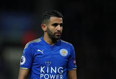 Manchester City: Mahrez deprimido por negativa de Leicester para su salida