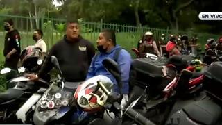 Jesús María: motociclistas protestan en Campo de Marte contra norma que prohíbe circulación de dos personas en moto lineal 