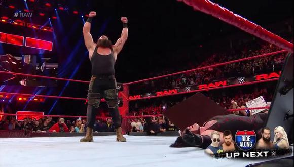 WWE Raw: revive lo que dejó el último evento de la marca roja. (Foto: Twitter)