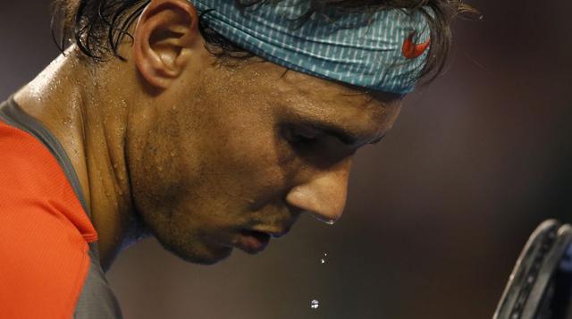 Nadal jugó con aire acondicionado por fuerte calor en Australia - 1