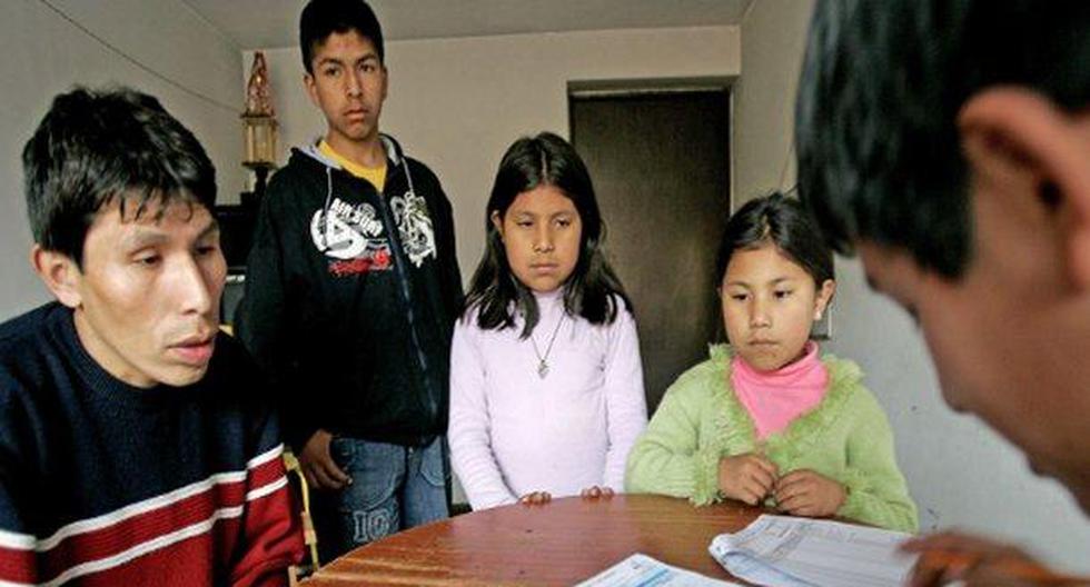 Niños de 12 a más responderán de manera autónoma en el Censo 2017. (Foto: Andina)
