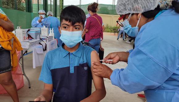 Actualmente, las personas mayores de 12 años pueden acceder a la vacuna contra el coronavirus a nivel nacional. Foto: GEC/referencial