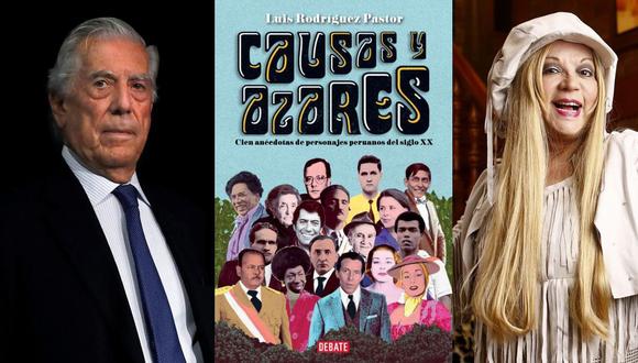 De Mario Vargas Llosa a Yola Polastry: el libro "Causas y azares" reúne cien anécdotas de personajes peruanos del siglo XX. (Fotos: EFE/José Rojas Bashe)