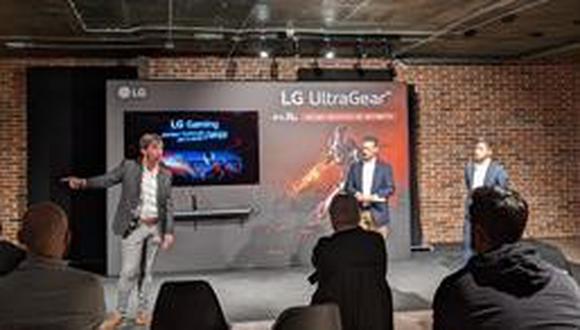 Presentación de la posición de LG en el mercado español gaming. (Foto: EUROPA PRESS)