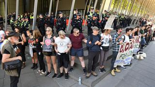 Australia: más de 20 detenidos durante una protesta ecologista en Melbourne