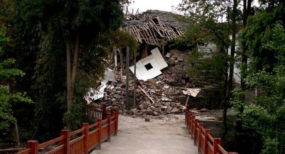 El movimiento sacudi&oacute; por 20 segundos las viviendas de la zona afectada. (Foto: news.cn)