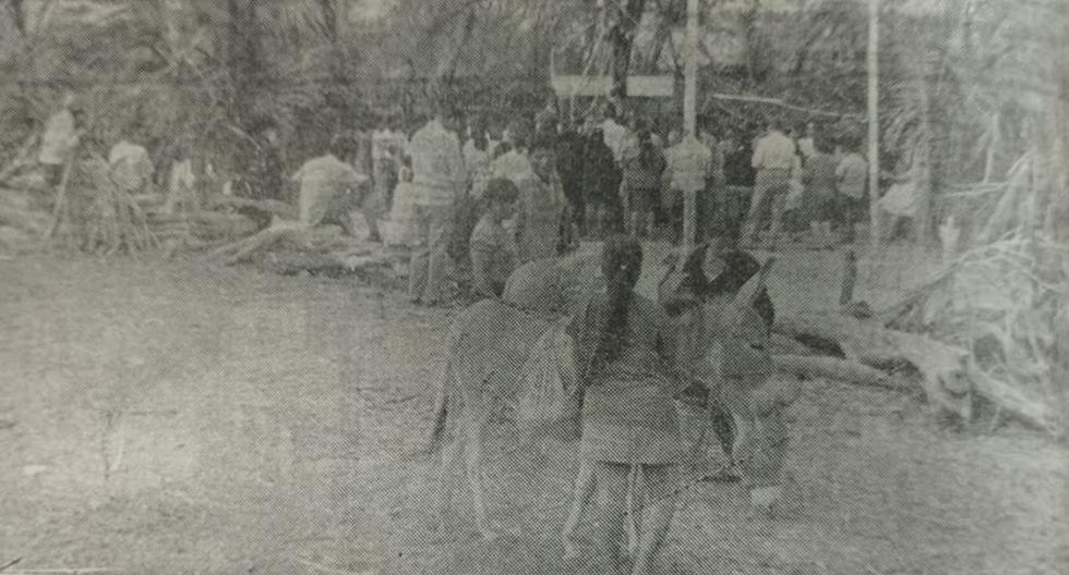 Miles de fieles acuden al algarrobo de Nitape (Olmos) donde se apareció la Virgen María en 1973. (Foto: GEC Archivo Histórico)