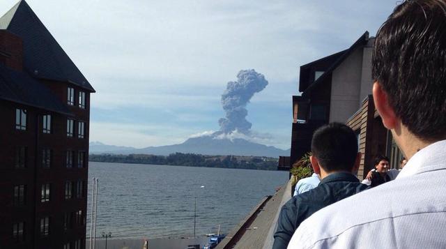 La tercera erupción del volcán Calbuco en fotos de Twitter - 5