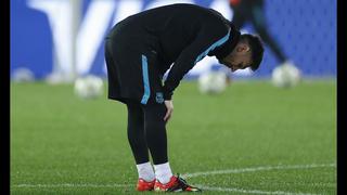 Lionel Messi sigue sin entrenar con Barcelona en Japón