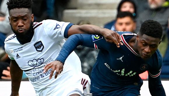 PSG vs. Bordeaux se enfrentaron por Ligue 1. Foto: EFE