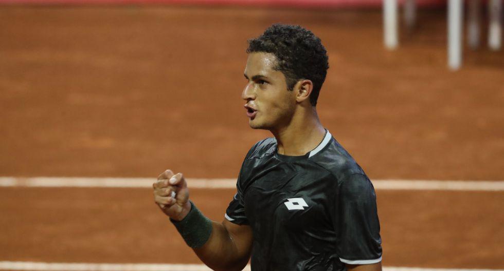 Juan Pablo Varillas comenzará el 2020 ubicado en el puesto 143 del ranking ATP | Foto: GEC