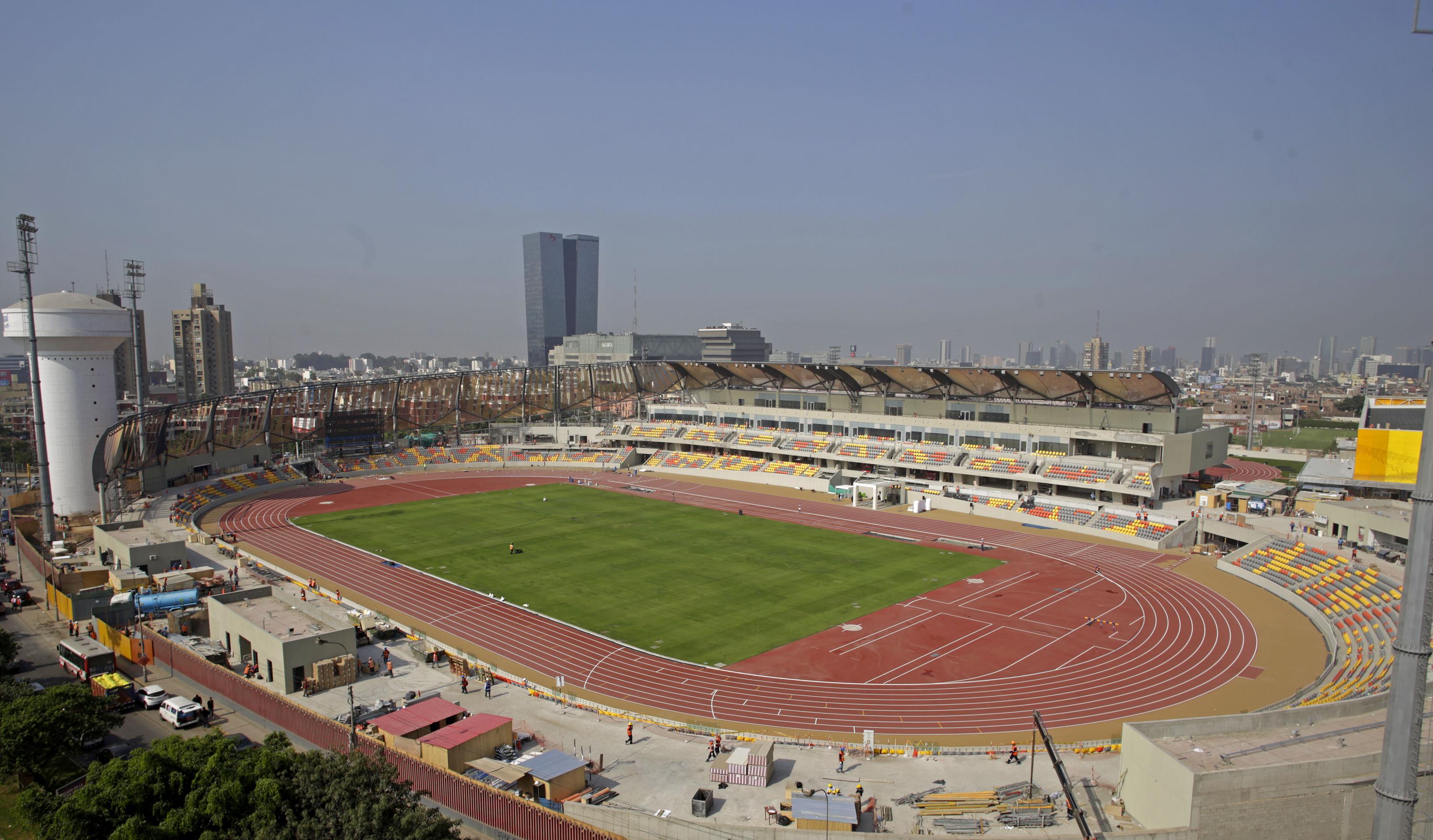 El último martes se presentó la pista atlética ubicada en el Estadio Atlético de la Videna. (Foto: Lima 2019)